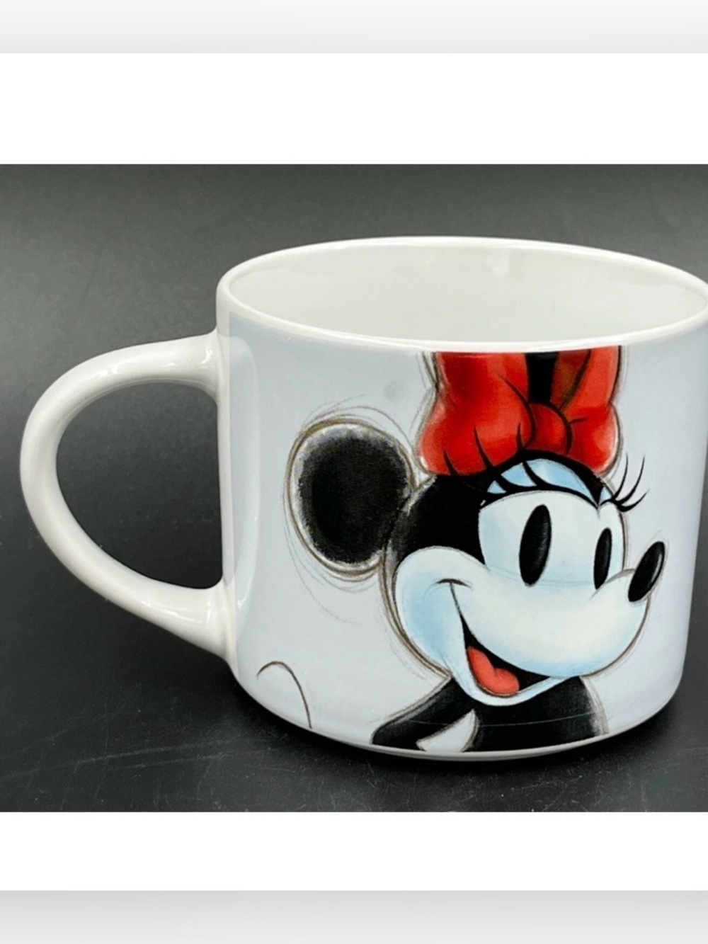 Disney Mickey Mouse White 100 anniversary and Black Ceramic Mug - Picture 2 of 6